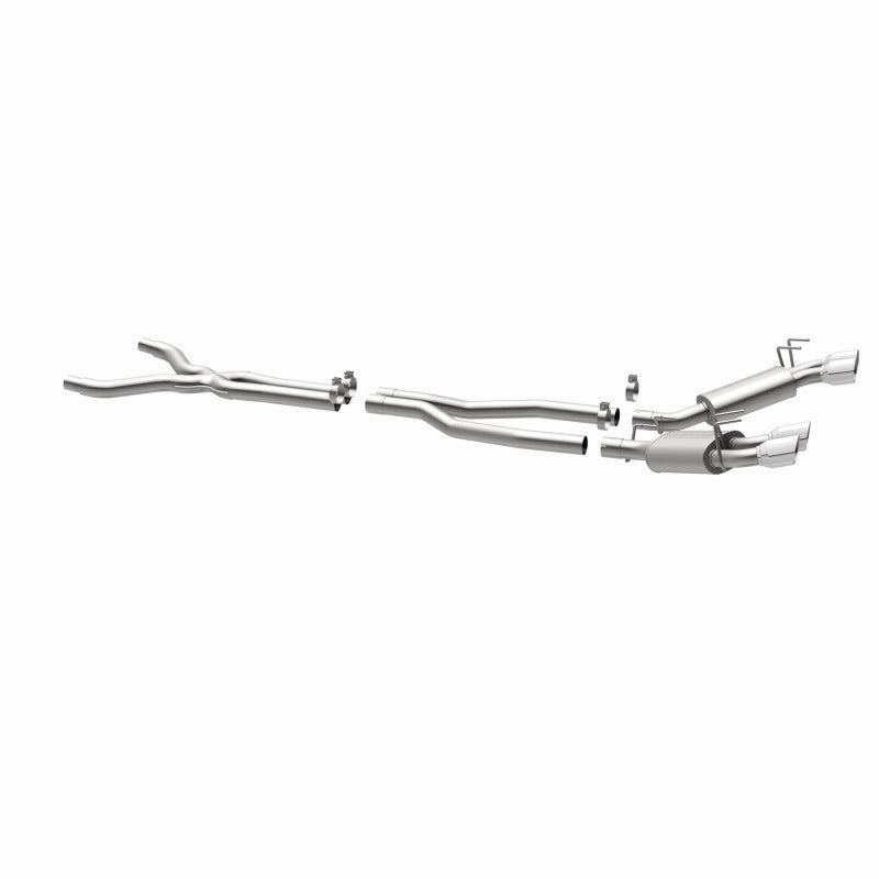 MagnaFlow 13 Chevy Camaro V8 6.2L S/C Quad Split Rear Exit Cat Back Perf Exhaust - 15053