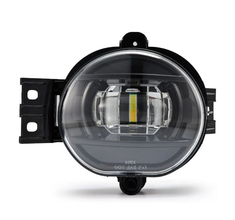 AlphaRex 02-08 Dodge Ram 1500/03-09 Ram 2500/3500 DoubleTap Dual Color LED Proj Fog Lights - Wt/Ambr - 210005