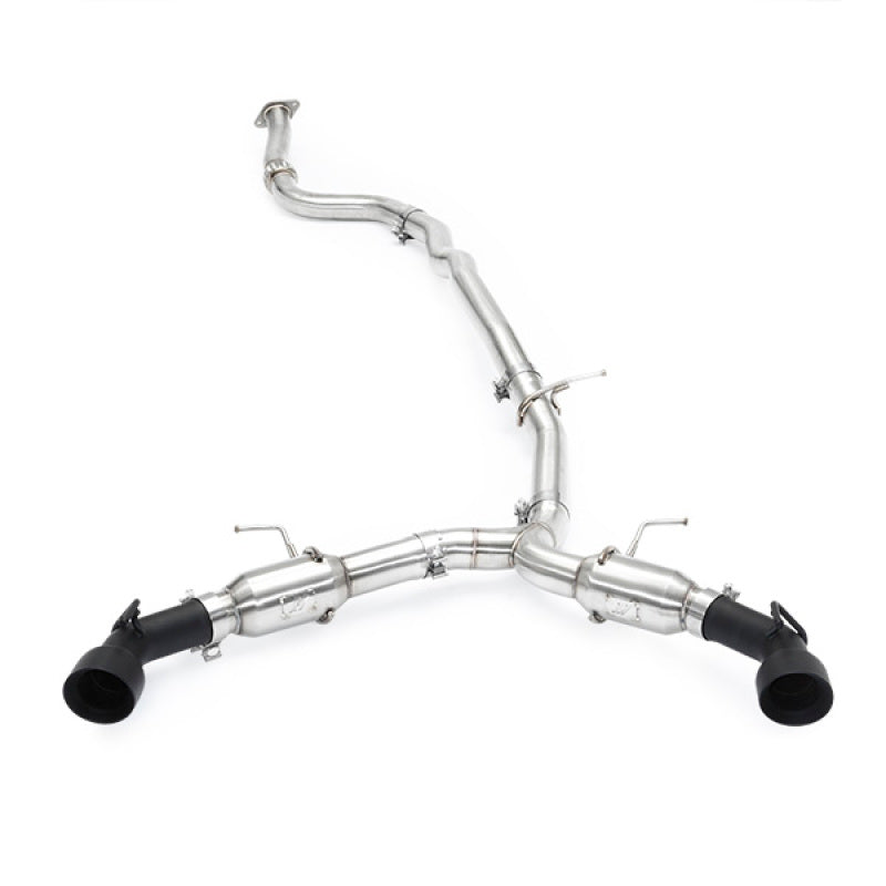 Mishimoto 2016+ Chevrolet Camaro 2.0T Dual Black Tip Cat-Back Exhaust - MMEXH-CAM4-16DTPBK