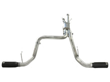 Load image into Gallery viewer, aFe MACHForce XP 2-1/2in to 3in 409 SS Cat-Back Exhaust w/ Black Tips 10-17 Toyota Tundra V8 5.7L - 49-46014-B