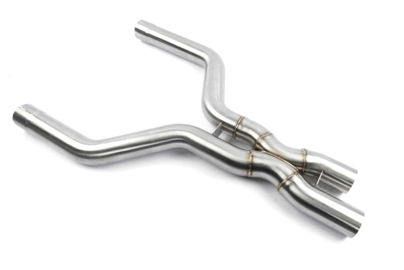 Dinan 24-26 BMW X5 M LCI/X6 M LCI (F95/F96) High Flow X-Pipe Exhaust - 3.25in - Stainless Steel - D660-0103
