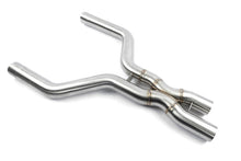 Load image into Gallery viewer, Dinan 24-26 BMW X5 M LCI/X6 M LCI (F95/F96) High Flow X-Pipe Exhaust - 3.25in - Stainless Steel - D660-0103