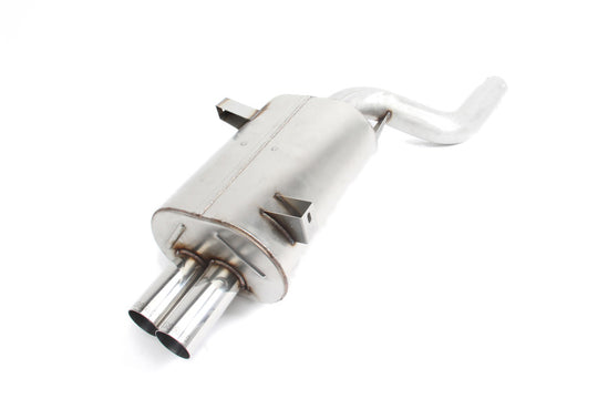 Dinan 01-06 BMW 325ci/325i/330ci/330i (E46) Free Flow Axleback Exhaust - Polished Tips - D660-4602