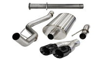 Load image into Gallery viewer, Corsa 2011-2014 Ford F-150 Raptor 6.2L V8 133in Wheelbase Black Xtreme Cat-Back Exhaust - 14759BLK