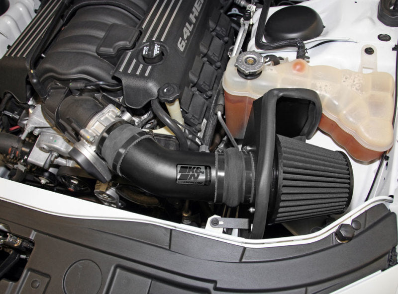 K&N 11-13 Dodge Challenger V8/12-13 Charger V8 / 12-13 Chrysler 300 Black Performance Intake Kit - 71-2545