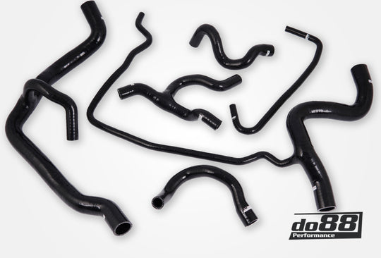 do88 SAAB 9-5 2.0T Turbo4/Turbo4 BioPower 10-11 Coolant Hoses Black - DO88-KIT217S