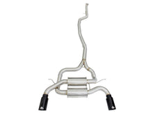 Load image into Gallery viewer, aFe MACHForce XP SS-304 Black Tip 2.5in Dia Cat Back Exhaust 12-14 BMW 335i (F30) 3.0L (t) - 49-36326-B
