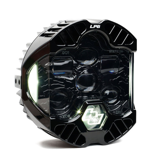 Baja Designs DOT LP6 LED Auxiliary Light Pod (Clear DRL) - Single - 180001