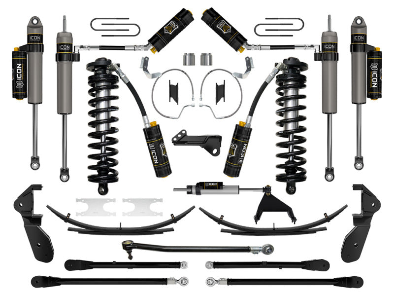 ICON 23 Ford F250/F350 4-5.5in Stage 7 Coilover Conversion Sys w/ Expansion Packs - K63177L