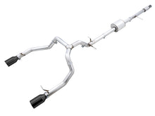 Load image into Gallery viewer, AWE Tuning 4th Gen GM 1500 5.3L 0FG Cat-Back Split Rear Exit (Flat Bumper) - Dual Diamond Tips - 3015-33206