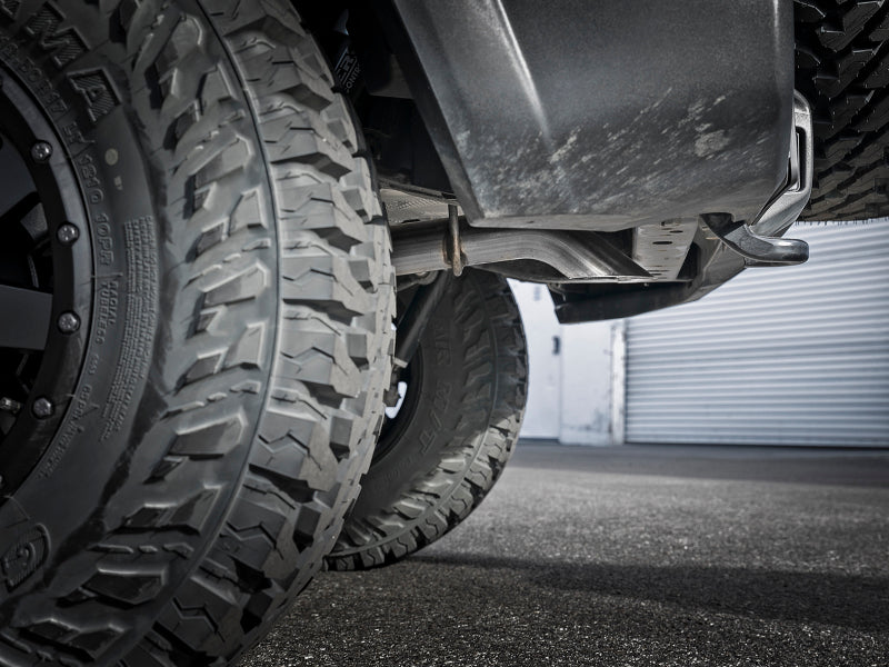 aFe MACH Force-Xp 2.5in 409 SS Catback High-Tuck Exhaust 18-21 Jeep Wrangler (JL) 3.6L 4-Door - 49-48065-1