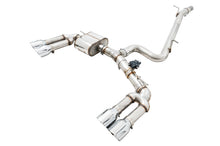 Load image into Gallery viewer, AWE Tuning Audi 8V S3 SwitchPath Exhaust w/Chrome Silver Tips 102mm - 3025-42068