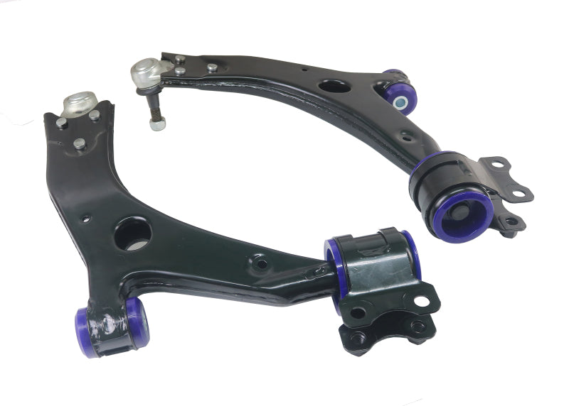 SuperPro 05-11 Ford Focus LS/LT/LV Volvo S40/V50 and C70/18mm Front Lower Control Arm Assembly Kit - TRC1135