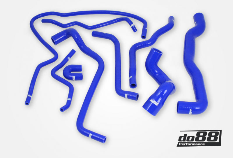 do88 SAAB 9-3 Turbo T7 99-03 Coolant Hoses Blue - DO88-KIT101B