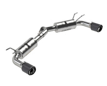 Load image into Gallery viewer, MBRP 19-23 Mazda 3 Hatchback T304SS 2.5in Axle-Back, Dual Rear Exit w/Carbon Fiber Tips - S44503CF