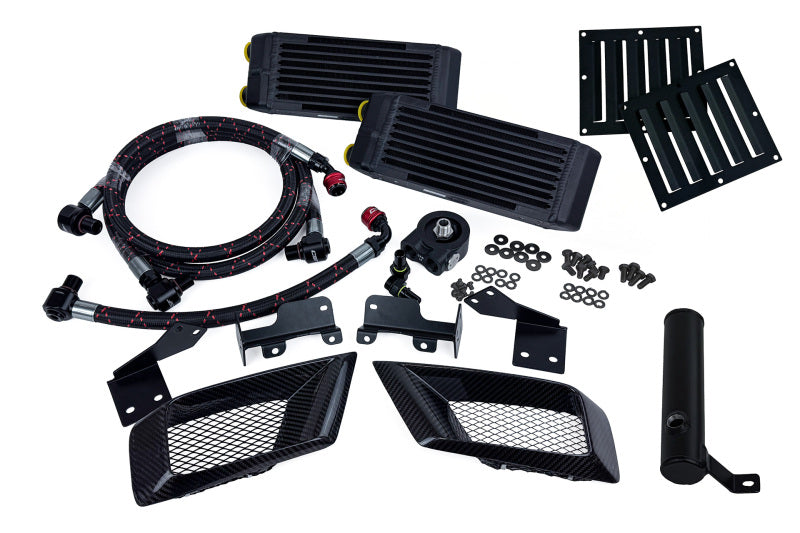 CSF 2023+ Honda Civic Type R FL5 High-Performance Dual Engine Oil Cooler Kit - 8343