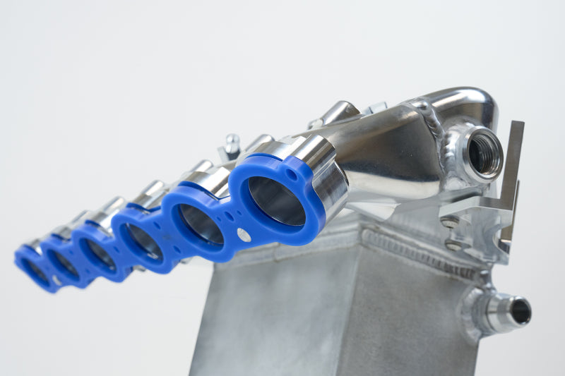 CSF BMW M2/M3/M4 S58 Comp & Non-Comp (G8X) Charge-Air Cooler Manifold - Thermal Dispersion Black - 8233B