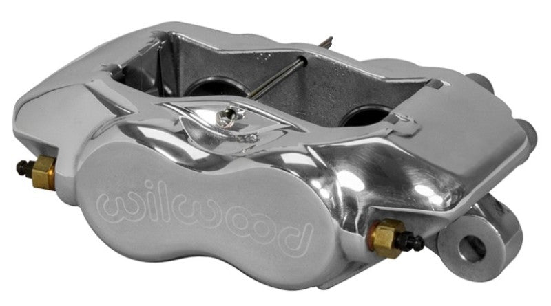 Wilwood Caliper-Forged Dynalite Polished 1.62in Pistons .38in Disc - 120-13841-P