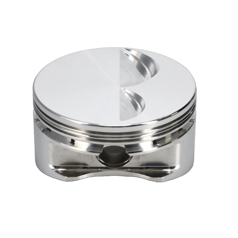 Manley Chevrolet Small Block Piston Set - 4.035in Bore 1.125in CH, -4.00 CC - 590835-8
