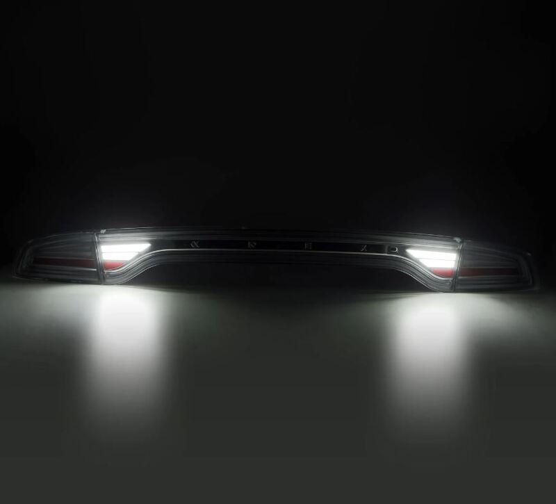 AlphaRex 15-23 Dodge Charger Nova-Series LED Tail Lights - Black - 642012