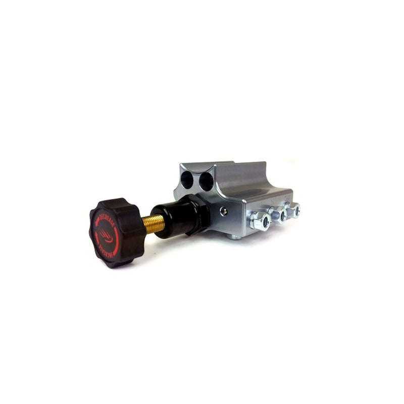Baer Brakes GM/Ford 1in Bore Remaster 2-Bolt Left Port Master Cylinder Assembly - Gray - 6805210