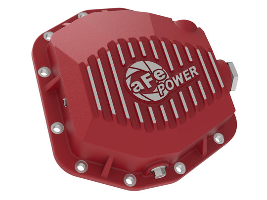 aFe Pro Series Rear Differential Cover Red 2018+ Jeep Wrangler (JL) V6 3.6L (Dana M220) - 46-71000R