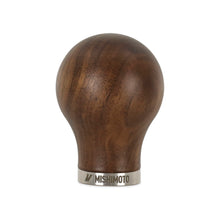 Load image into Gallery viewer, Mishimoto Round Steel Core Wood Shift Knob - Walnut - MMSK-WD-RWN