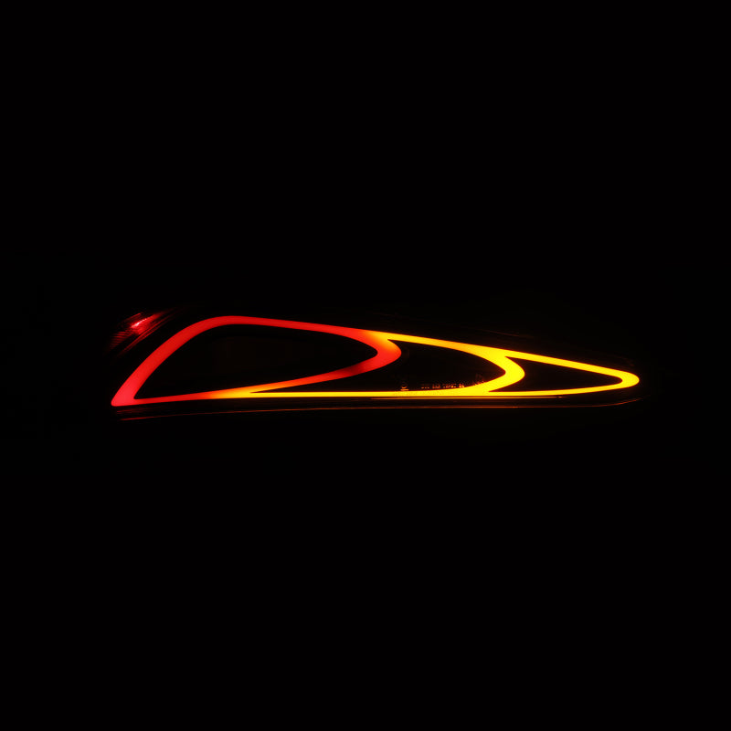 AlphaRex 20-24 Toyota Supra LUXX-Series FT-1 Style LED Tail Lights Black - 609011
