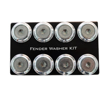 Load image into Gallery viewer, NRG Fender Washer Kit w/Color Matched M8 Bolt Rivets For Plastic (Silver) - Set of 8 - FW-800SL