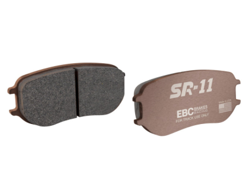 EBC Racing 01-13 Chevrolet Corvette C5/C6 5.7L/6.0L/6.2L Rear SR-11 Sintered Race Brake Pads - DP81160.16SR11