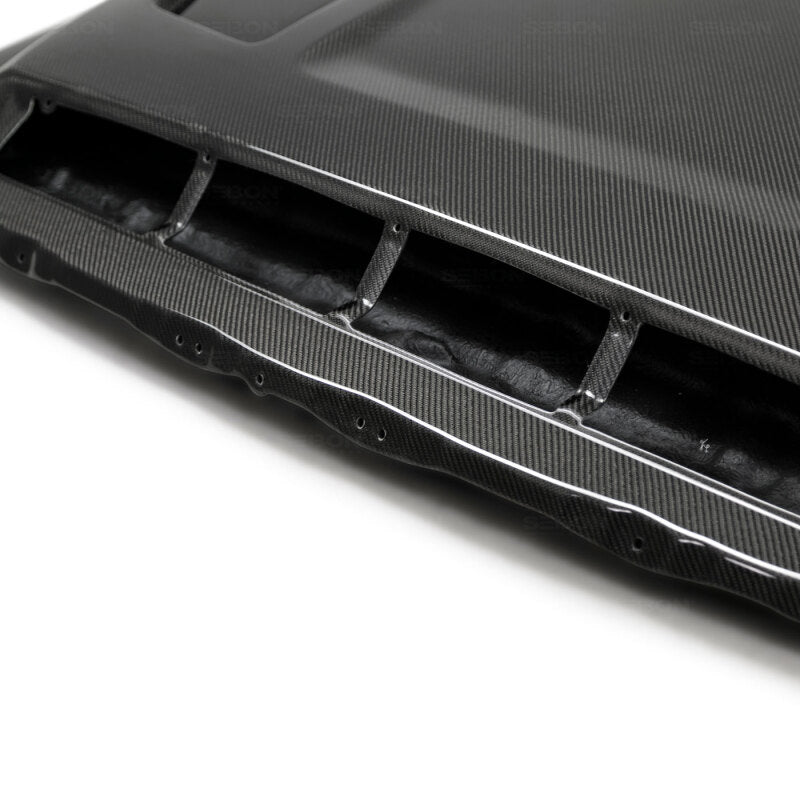 Seibon 14-20 Toyota Tundra TS-Style Carbon Fiber Hood - HD14TYTU-TS