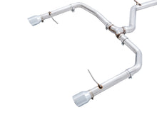 Load image into Gallery viewer, AWE Tuning 18-21 Volkswagen Jetta GLI Mk7 Track Edition Exhaust - Chrome Silver Tips (Fits OEM DP) - 3020-22034