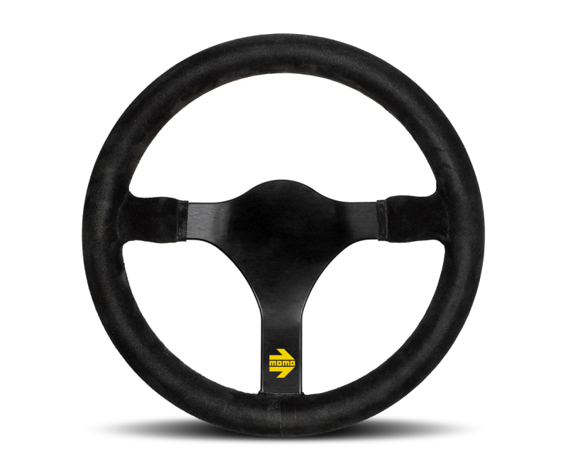 Momo MOD78 Steering Wheel 320 mm - Black Suede/Black Spokes - R1909/33S