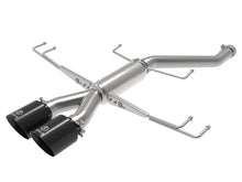 Load image into Gallery viewer, aFe Takeda 2.5in 304SS Axle-Back Exhaust System 17-19 Honda Civic Type R L4-2.0L (t) - Black Tip - 49-36626-B