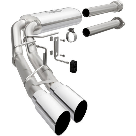 Magnaflow 15-21 Ford F-150 Street Series Cat-Back Performance Exhaust System- Polished Side Exit - 19563