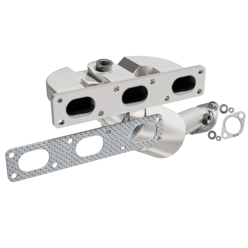 MagnaFlow Direct Fit Catalytic Converter BMW 01-03 525 2.5L / 01-03 530 3.0L California - Rear - 452431