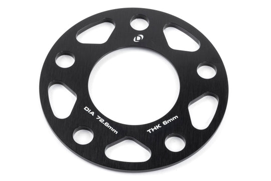 Dinan Wheel Spacers - 5x120 - 72.6mm CB - 6mm Thick (Set of 2) - D210-2036