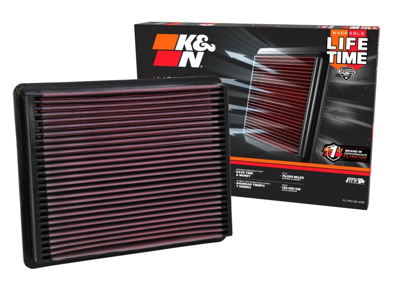 K&N 02-09 Cadillac / 99-09 Chevy/GMC PickUp Drop In Air Filter - 33-2135