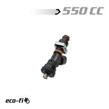 Load image into Gallery viewer, BLOX Racing Eco-Fi Street Injectors 550cc/min w/1/2in Adapter Honda B/D/H Series (Single Injector) - BXEF-06514.11-550-SP