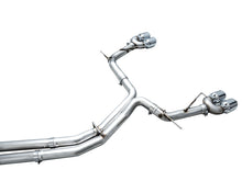 Load image into Gallery viewer, AWE Tuning 19-23 Audi C8 S6/S7 2.9T V6 AWD Track Edition Exhaust - Chrome Silver Tips - 3020-42101