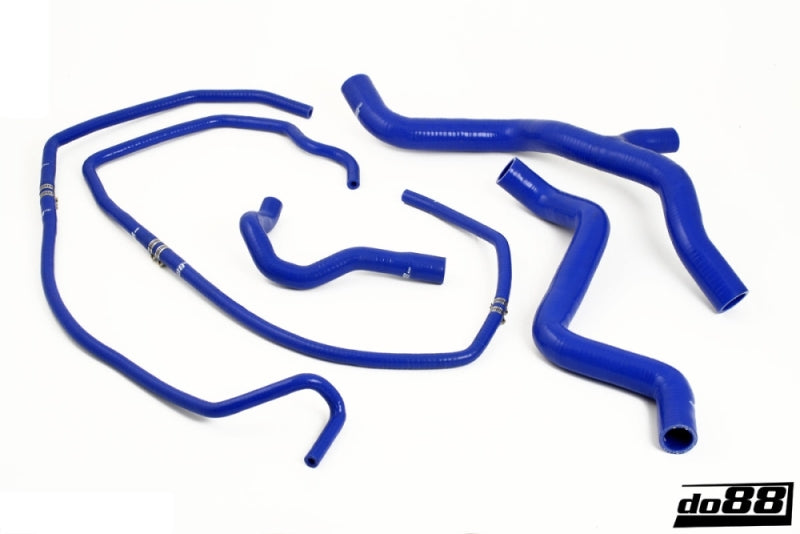 do88 Volvo C30/C70/S40/V50 Turbo 04-13 Coolant Hoses Blue - DO88-KIT38