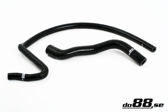 do88 Volvo S70/V70/C70 99-00 Coolant Hoses Complement Black - DO88-KIT15S