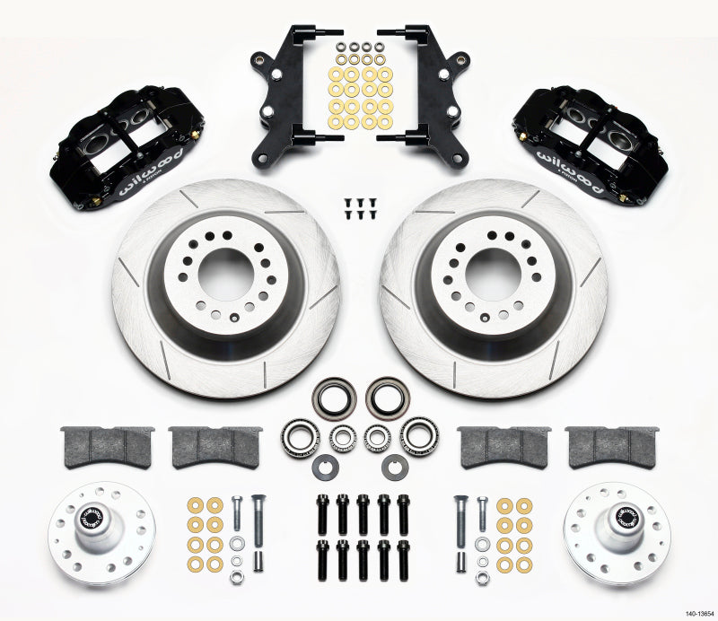 Wilwood Narrow Superlite 6R Front Hub & 1PC Rtr Kit 12.88in 60-68 Ford / Mercury Full Size / Galaxie - 140-13654