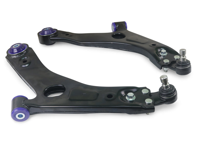 SuperPro 11-16 Kia Sportage Front Lower Control Arm Set W/ Sp Bushings - TRC1074