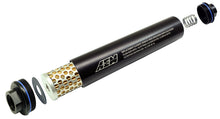 Load image into Gallery viewer, AEM Universal High Flow -10 AN Inline Black Fuel Filter - 25-201BK