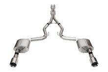Load image into Gallery viewer, Corsa 24+ Ford Mustang GT Xtreme CatBack Exhaust Sys 3.0in Dual Rear Exit w/4.5in Straight Cut Tips - 21251