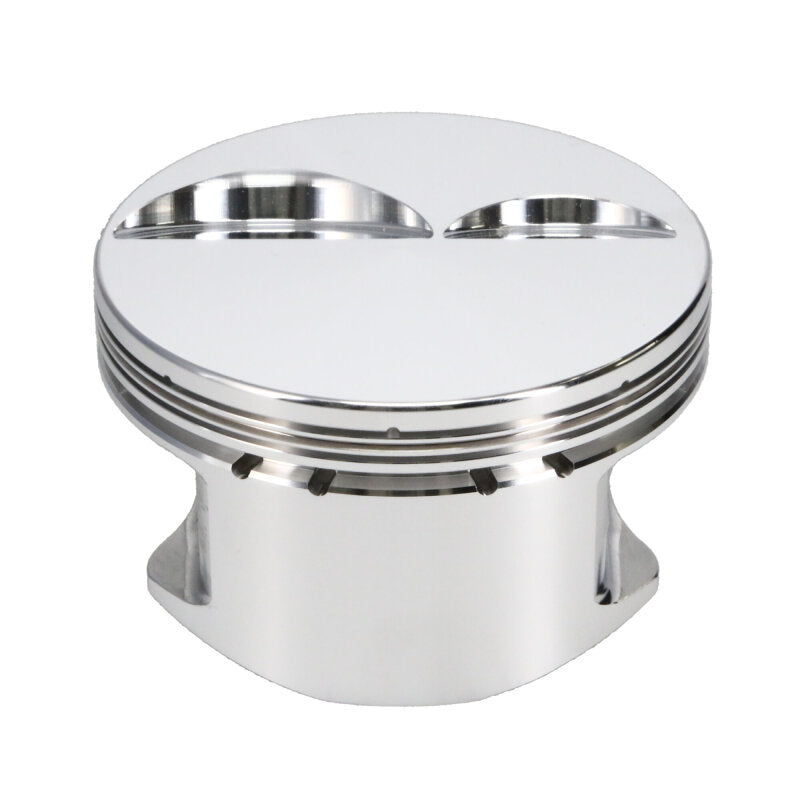 Manley Chevrolet Small Block Piston Set - 4.030in Bore 1.250in CH, -4.00 CC - 591630-8