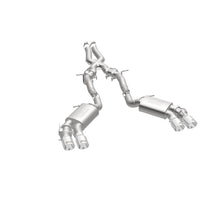 Load image into Gallery viewer, MagnaFlow 2016 Chevy Camaro 6.2L V8 Competition Cat Back w/ Quad Polished Tips - 19265