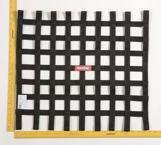 RaceQuip Black 21 X 24 SFI Ribbon Net - 726007