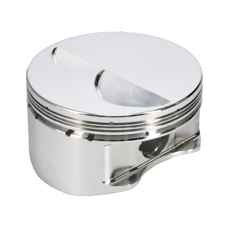Manley Chevrolet Small Block Piston Set - 4.030in Bore 1.250in CH, -4.00 CC - 591630-8